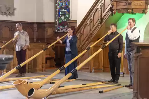 Hornroh Modern Alphorn Quartet 2